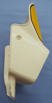 Scheinwerfer Verkleidung / Lampenmaske für Suzuki DR125, DR500, DR600 weiß